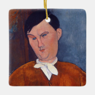 Ornamento De Cerâmica Amedeo Modigliani - Monsieur Deleu