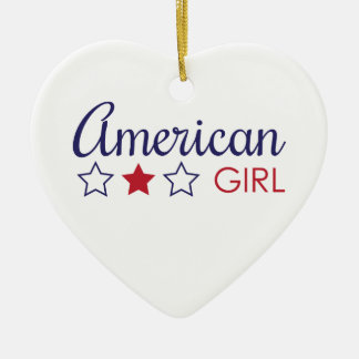 Ornamento De Cerâmica American Girl Stars