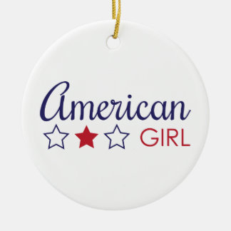 Ornamento De Cerâmica American Girl Stars