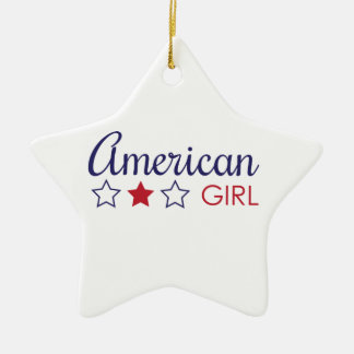 Ornamento De Cerâmica American Girl Stars