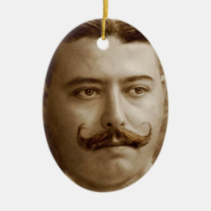 Ornamento De Cerâmica Americana - O Chefe