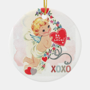Ornamento De Cerâmica Amor do anjo