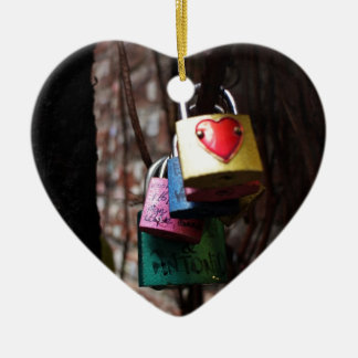 Ornamento De Cerâmica Amor fechado