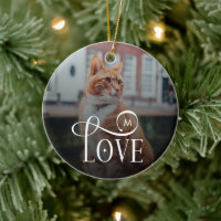 Amor Moderno Pets Gatos Personalizados Foto Monogr