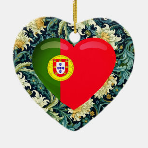 Ornamento De Cerâmica Amor Portugal