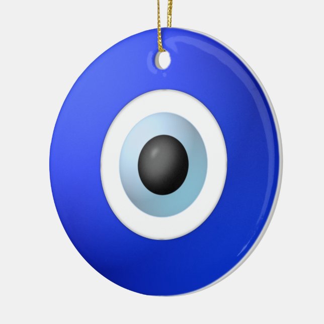 Ornamento De Cerâmica Amulet to Ward off the Mau Eye (Esquerda)