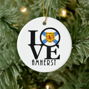 Ornamento De Cerâmica AMVE Amherst
