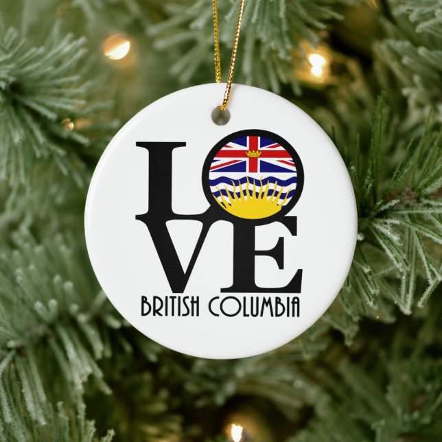 Ornamento De Cerâmica AMVE British Columbia (Árvore)