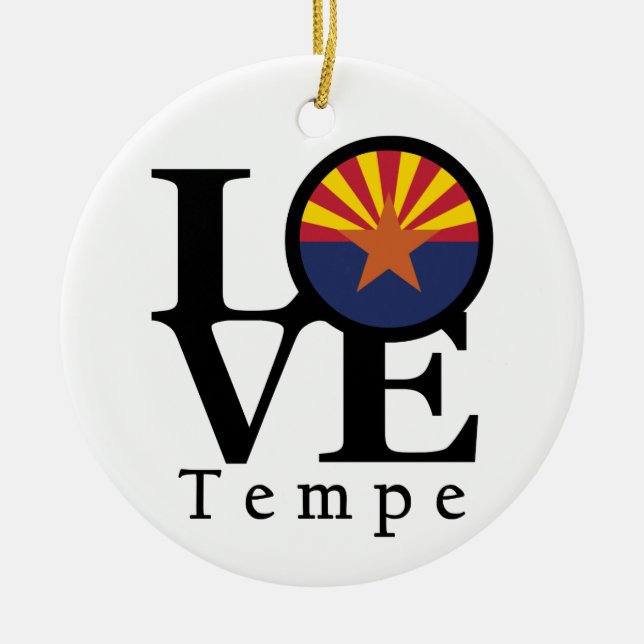 Ornamento De Cerâmica AMVE Tempe AZ (Frente)
