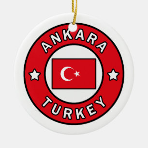 Ornamento De Cerâmica Ancara Turquia