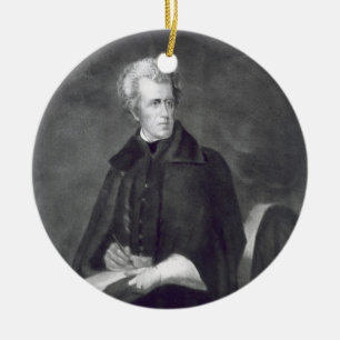 Ornamento De Cerâmica Andrew Jackson, 7a Presidente dos Estados Unidos