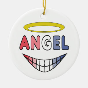 Ornamento De Cerâmica Angel