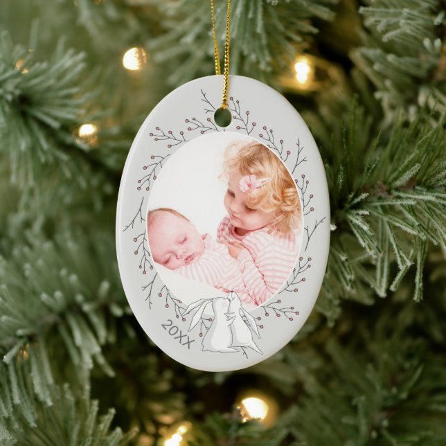 Ornamento De Cerâmica Animais Da Floresta | Foto (Árvore)