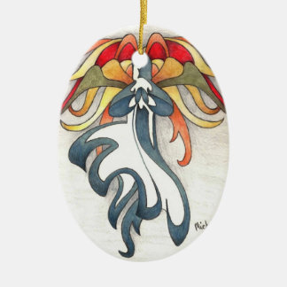 Ornamento De Cerâmica Anjo da esperança