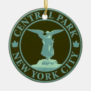 Ornamento De Cerâmica Anjo do Central Park