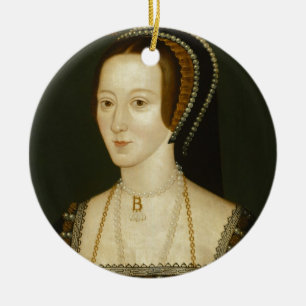 Ornamento De Cerâmica Anne Boleyn