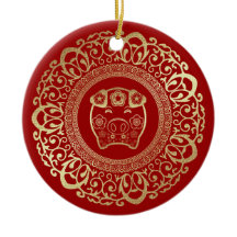 Ano Chinês do Ano Personalizado dos Porcos