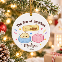Ano do Natal das Crianças Squishies