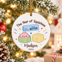 Ano do Natal das Crianças Squishies