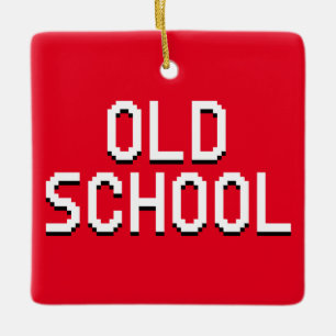 ORNAMENTO DE CERÂMICA ANTIGA ESCOLA