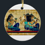 Ornamento De Cerâmica Antigo Egito 6<br><div class="desc">Belamente rendeu trabalho de arte dos antigos tempos egípcios. Estas fotos são fotos encontradas em paredes em pirâmides e outros lugares ao redor do Egito. Coloridos e deslumbrantes,  eles fazem belos produtos que realmente se destacam em uma sala.</div>