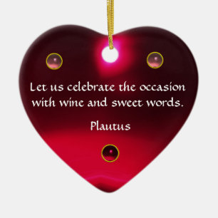 Ornamento De Cerâmica ANTIQUE CAMEO, SENHORA COM VINHO DE UVAS COLOCA Co