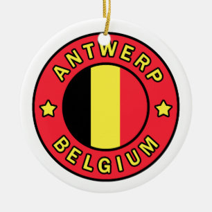 Ornamento De Cerâmica Antuérpia Bélgica