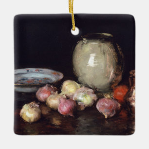 Ornamento De Cerâmica Apenas cebolas