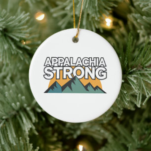 Ornamento De Cerâmica Appalachia Strong