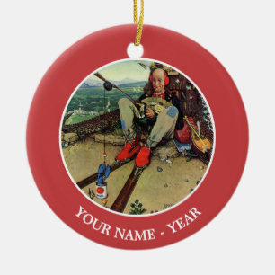 Ornamento De Cerâmica April Fool, 1945