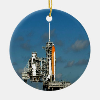 Ornamento De Cerâmica Apronte para a NASA da astronáutica do foguete do