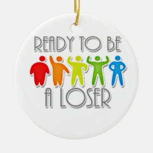 Ornamento De Cerâmica Apronte para ser um vencido