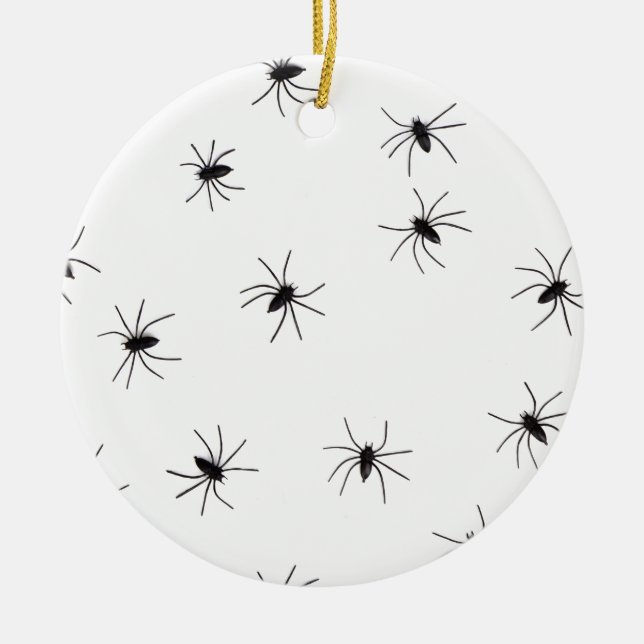 Ornamento De Cerâmica aranhas (Frente)