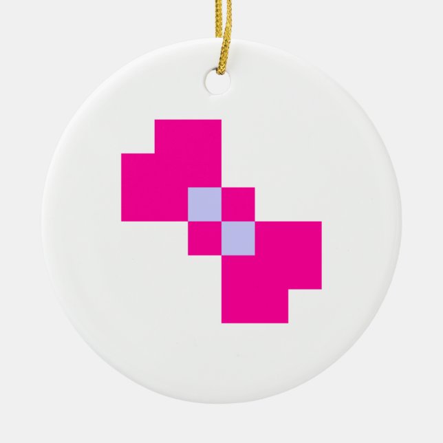 Ornamento De Cerâmica Arco de pixel de 8 bits (Frente)
