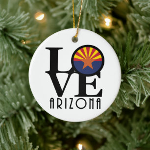 Ornamento De Cerâmica Arizona DE AMOR