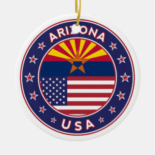 Ornamento De Cerâmica Arizona, Estados Unidos