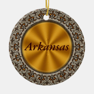 Ornamento De Cerâmica Arkansas