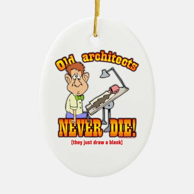 Ornamento De Cerâmica Arquitetos (Frente)