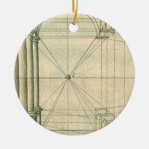 Ornamento De Cerâmica Arquitetura Vintage, Arches Colunas Perspectiva