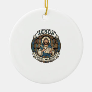 Ornamento De Cerâmica Arquivo de Cartão da Biblioteca Jesus Arquivo de C