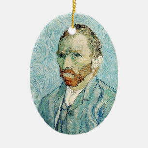 Ornamento De Cerâmica ART - Van Gogh - SRF