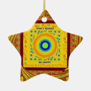 Ornamento De Cerâmica Arte de Parede Ocular Mística Africana: Um Gaze Ci