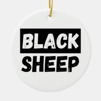 Ornamento De Cerâmica Arte de Streetwear Rebelde Ousada Ovelha Negra Dis