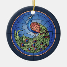 Arte De Vidro Manchada, Vidro De Peacock