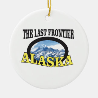 Ornamento De Cerâmica arte do logotipo de Alaska