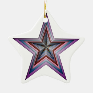Ornamento De Cerâmica arte geométrica abstrato estrela