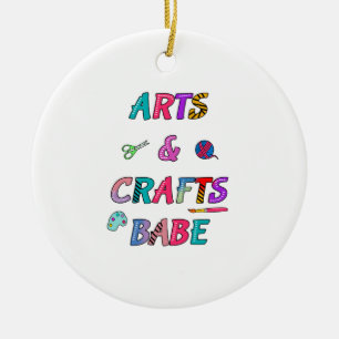 Ornamento De Cerâmica Artes e Artesanatos Babe
