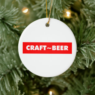 ORNAMENTO DE CERÂMICA ARTESANATO~CERVEJA