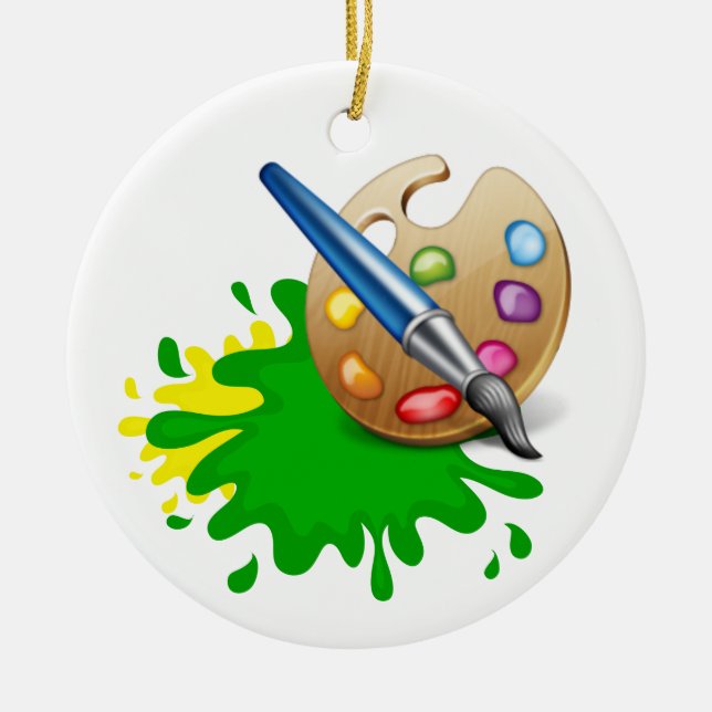 ORNAMENTO DE CERÂMICA ARTSY (Frente)