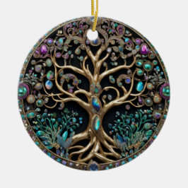 Ornamento De Cerâmica Árvore da Vida